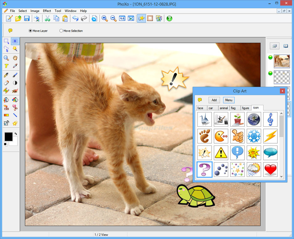 PhoXo - Phần mềm chỉnh sửa ảnh miễn phí, phong phú