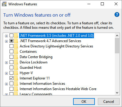 Sử dụng lệnh DISM kích hoạt .NET Framework để sửa lỗi 0x800f081f - Ảnh 2