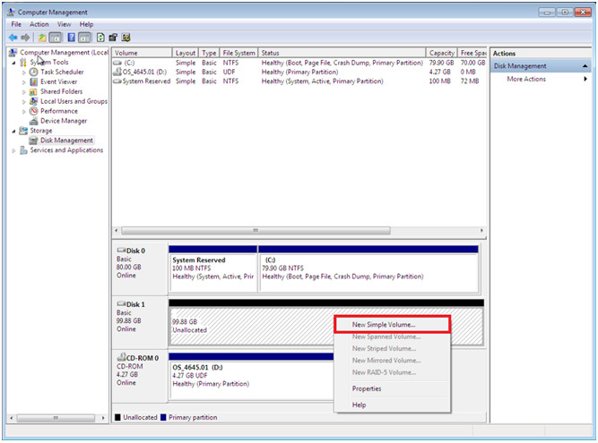 Thay đổi tên của ổ cứng để ổ cứng được nhận trên Windows