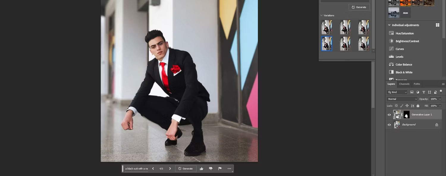 Bộ vest đen mới