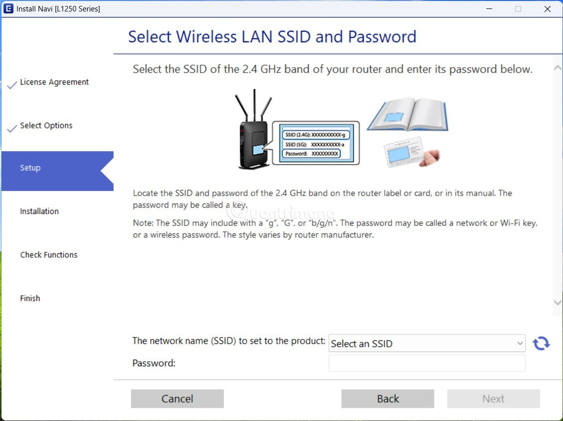 Cấu Hình Kết Nối Wifi Cho Máy In