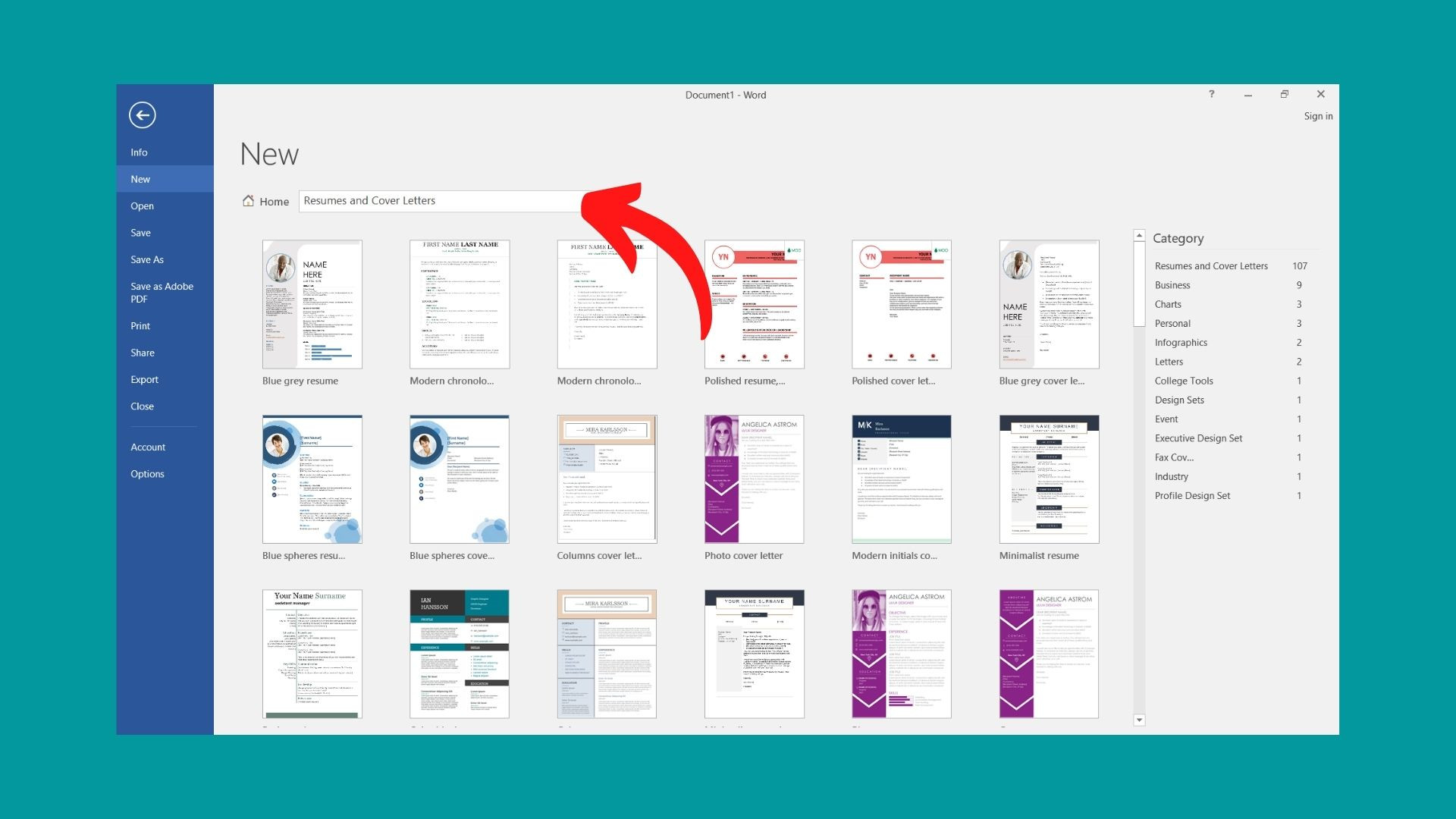 Chọn mẫu CV yêu thích
