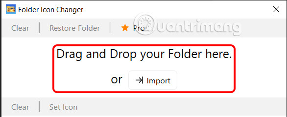 Chọn thư mục cần đổi biểu tượng