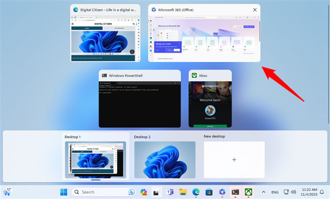 Chuyển đổi giữa các ứng dụng