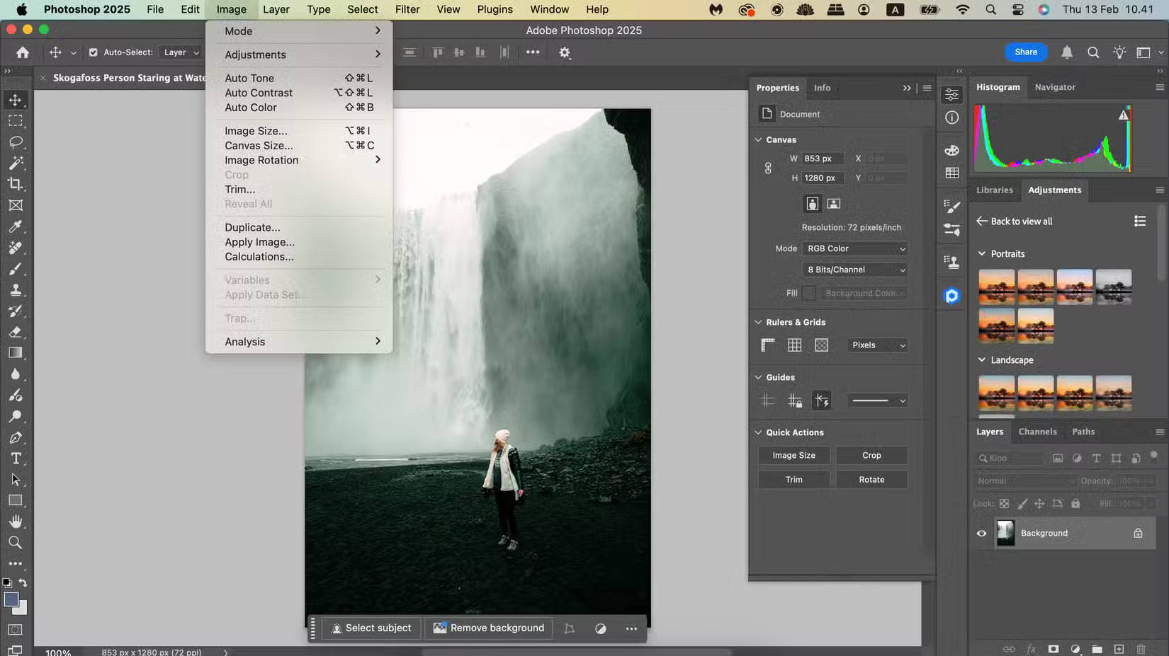 Công cụ chỉnh sửa trong Adobe Lightroom
