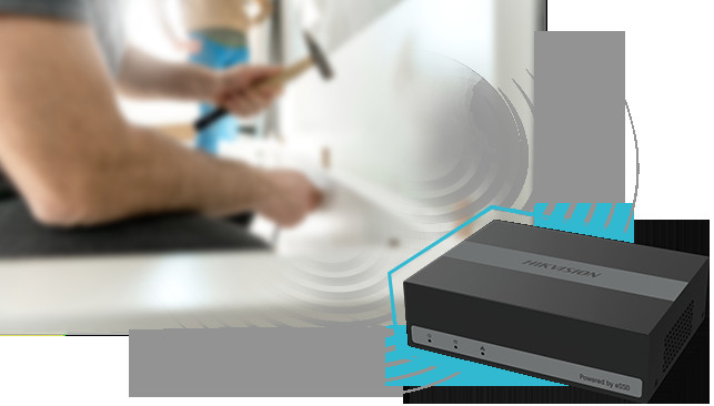 Đầu ghi hình eDVR Hikvision hoạt động bền bỉ