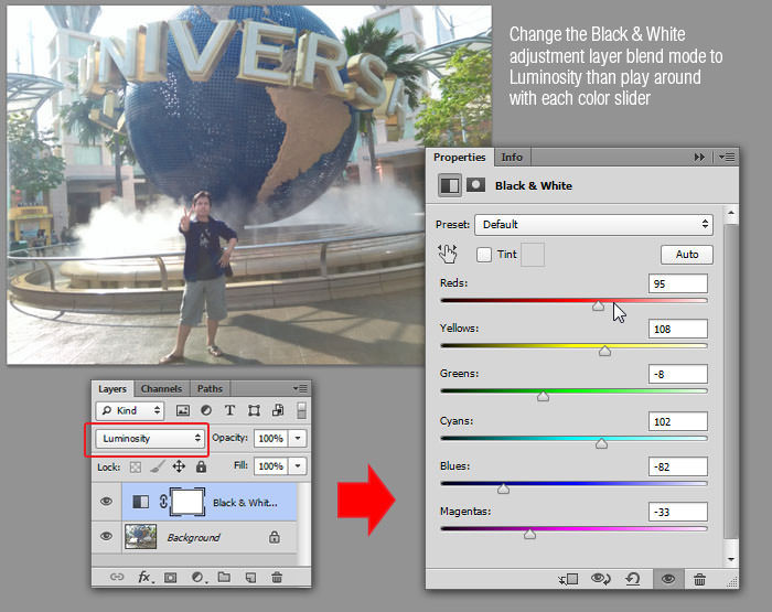 Điều chỉnh màu