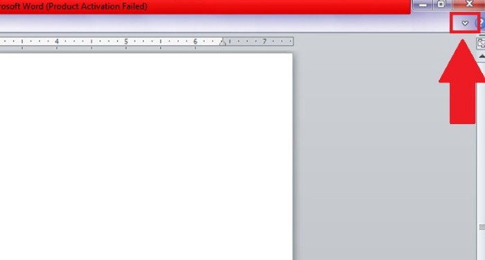 Hiện thanh công cụ Word 2007