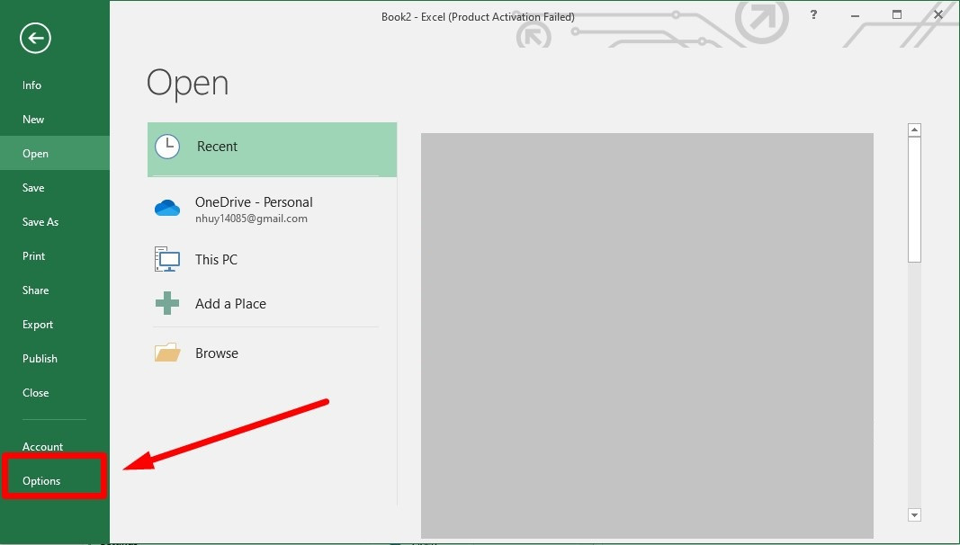Hướng dẫn cách đổi dấu phẩy thành dấu chấm trong Excel bước 2