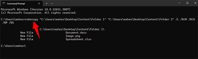 Kết quả so sánh