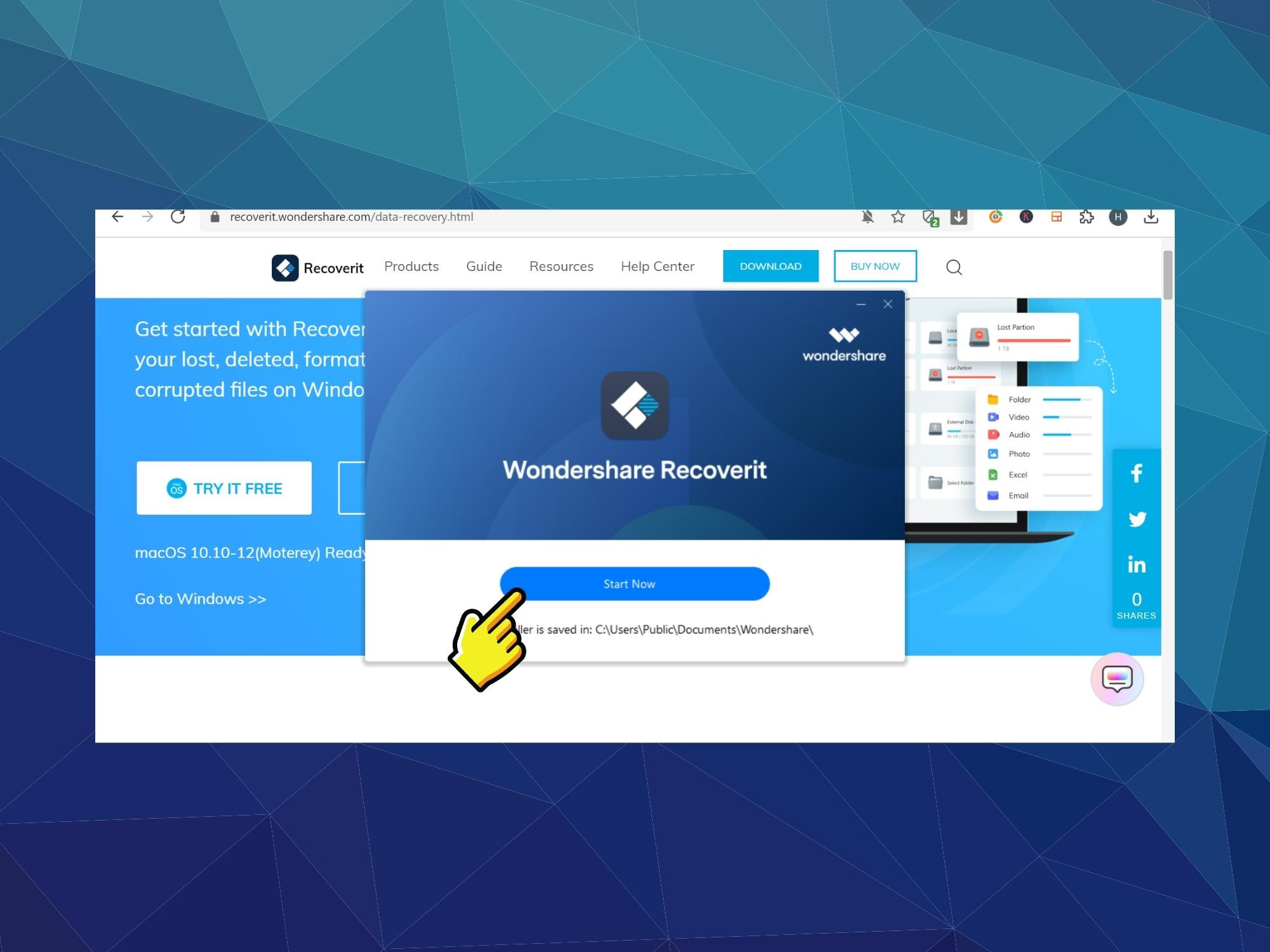 Khôi phục file Word bị xóa - Bước 3