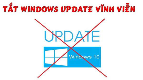 Minh họa tắt cập nhật Windows 10