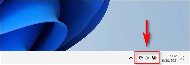 Nhấp chuột vào biểu tượng chỉ báo