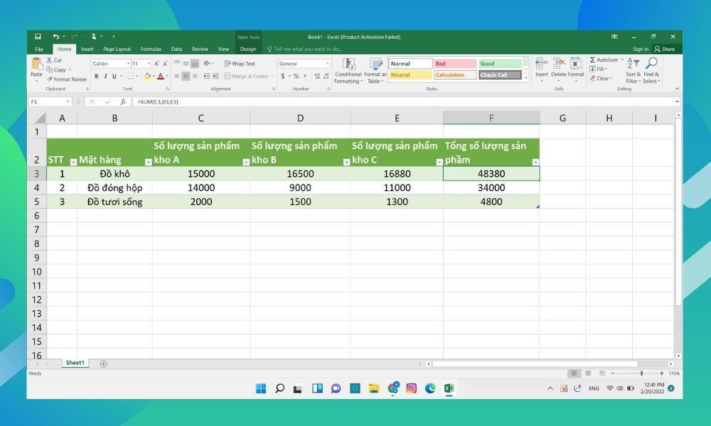 So sánh và điều chỉnh dữ liệu
