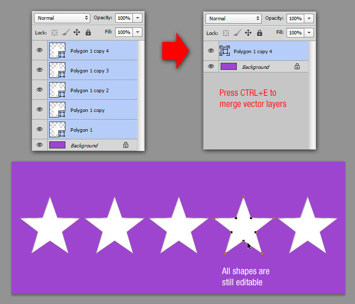 Tạo Editable Vector