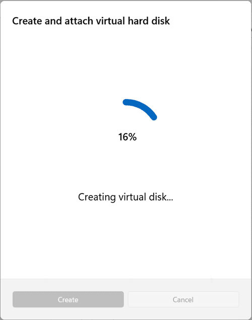 Tạo và mount ổ cứng ảo mới