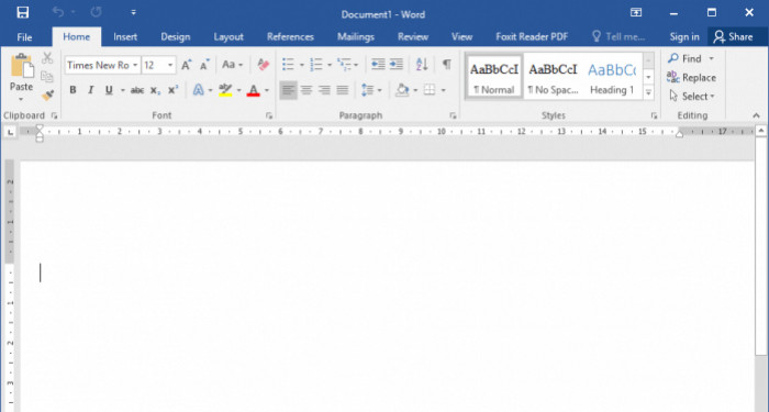 Thanh công cụ hiển thị
