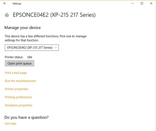 Trình điều khiển máy in