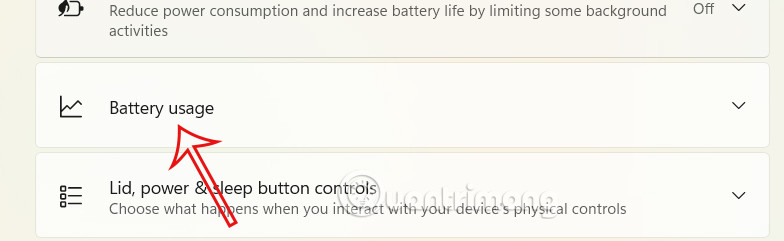 Xem dung lượng pin trên Windows 11